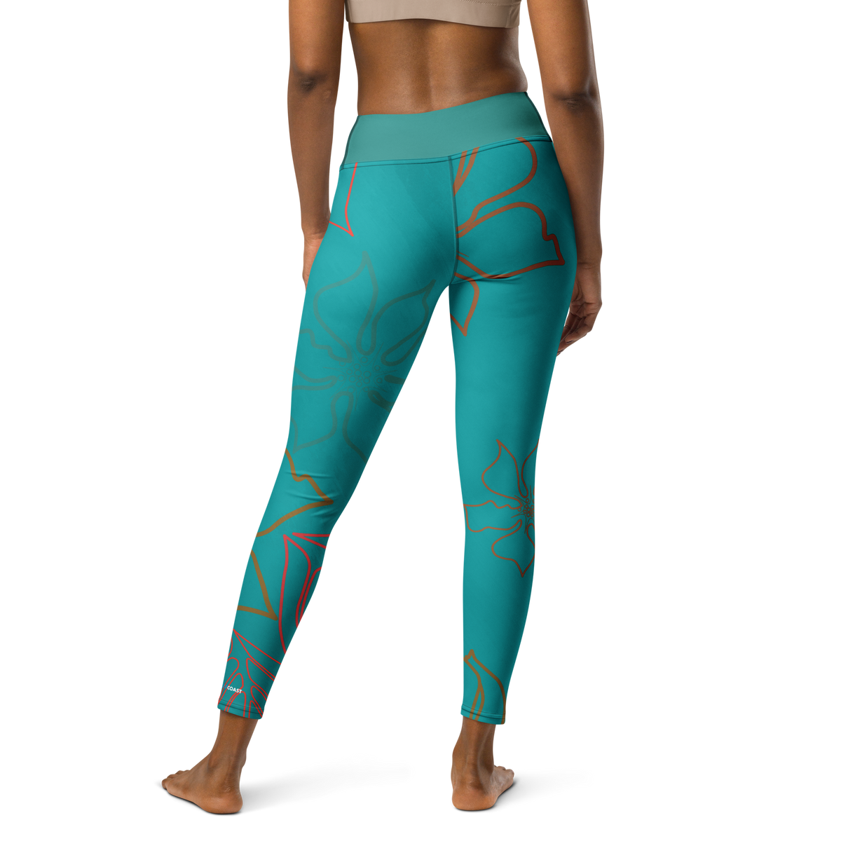 CoastFlex Sport Aloha Full Length Leggings