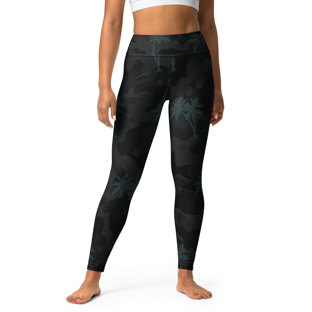 CoastFlex Sport Palm Camo Leggings