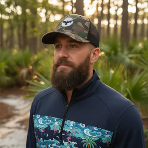 Find Your Coast® King Camo Trucker Hat