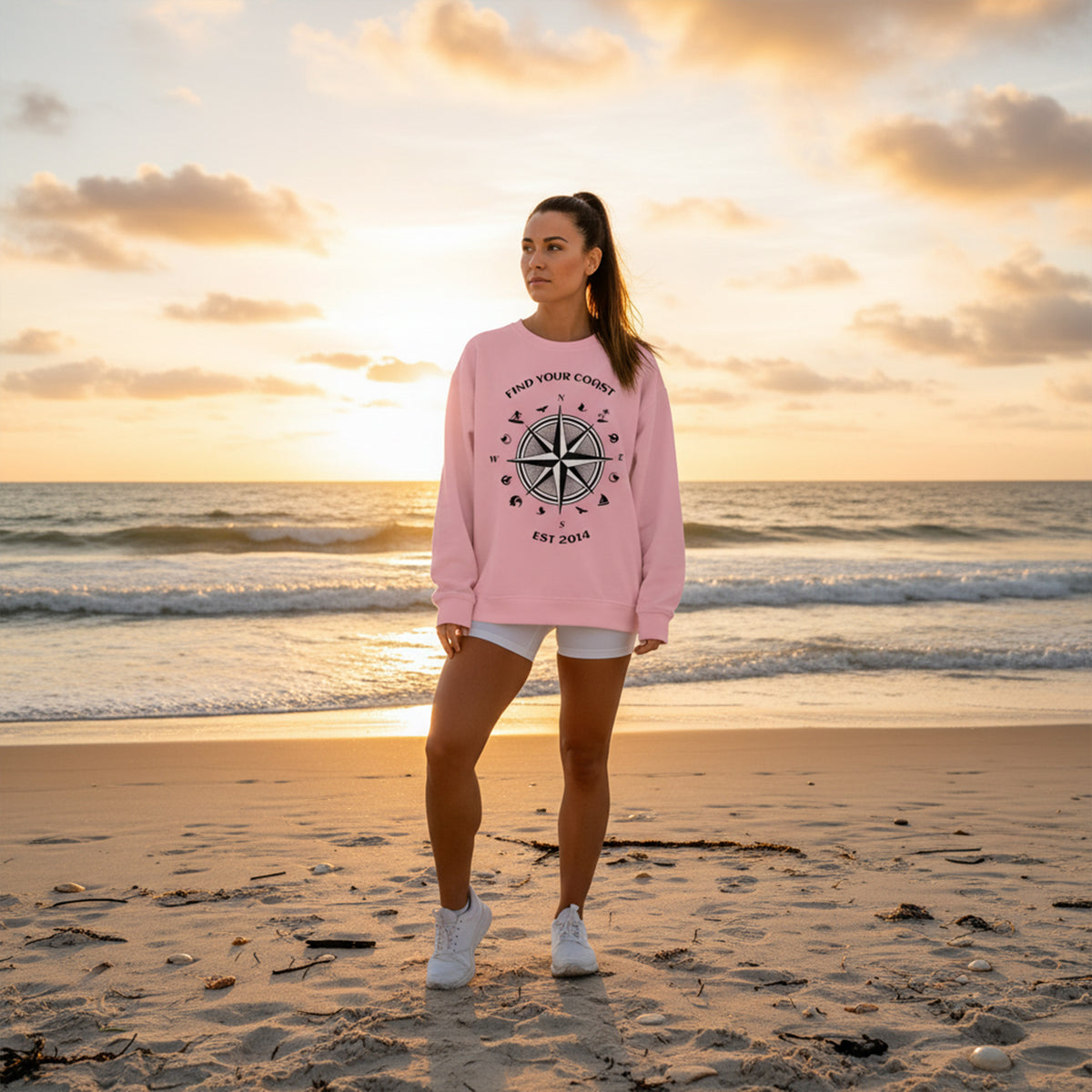 Find Your Coast® Southbound Compass Sweatshirt