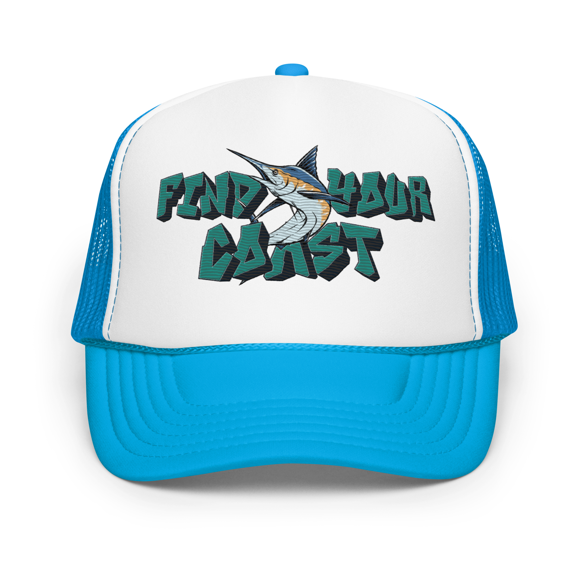 Find Your Coast® Fishing Foam Trucker Hat