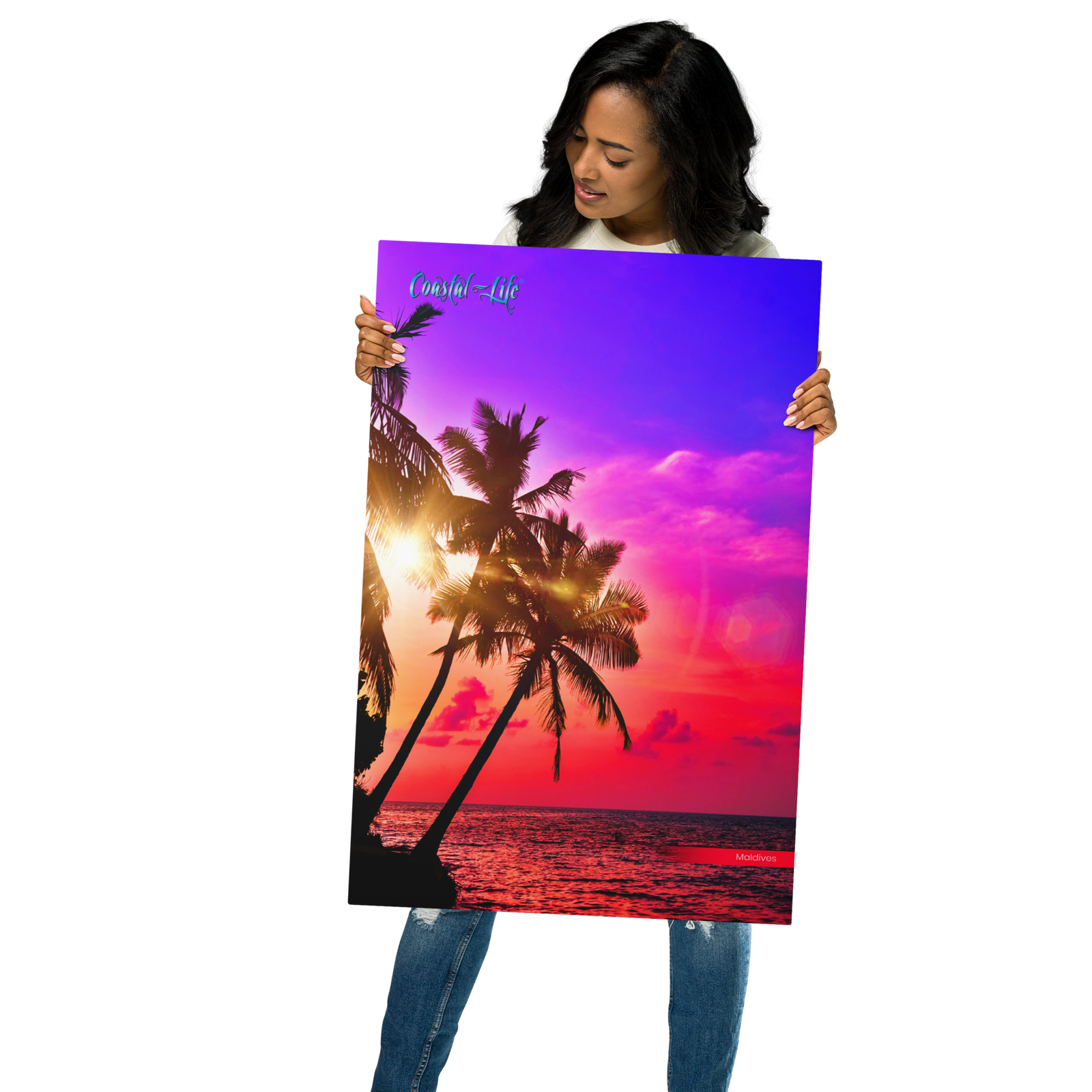 Coastal Life® Maldives Metal Prints