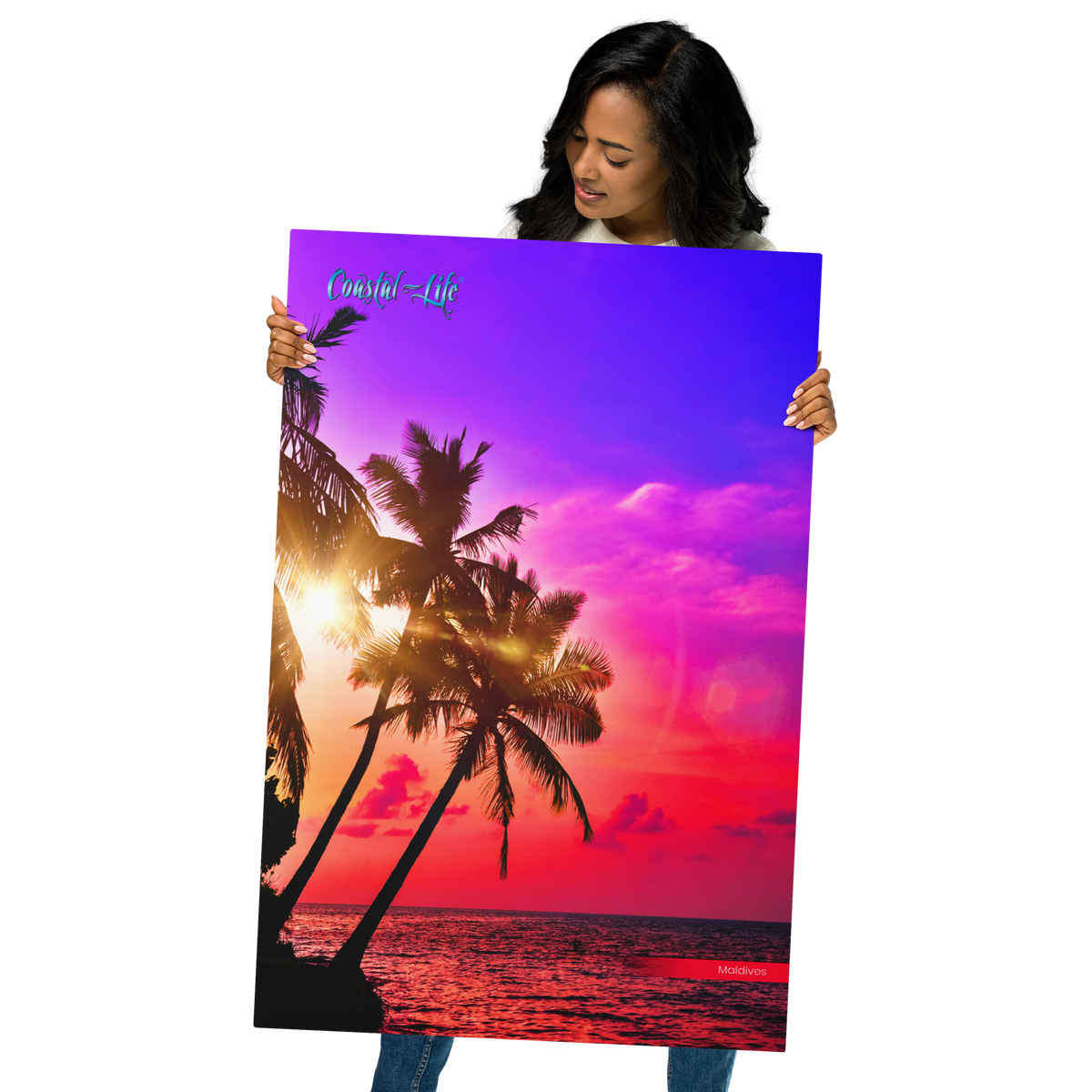 Coastal Life® Maldives Metal Prints