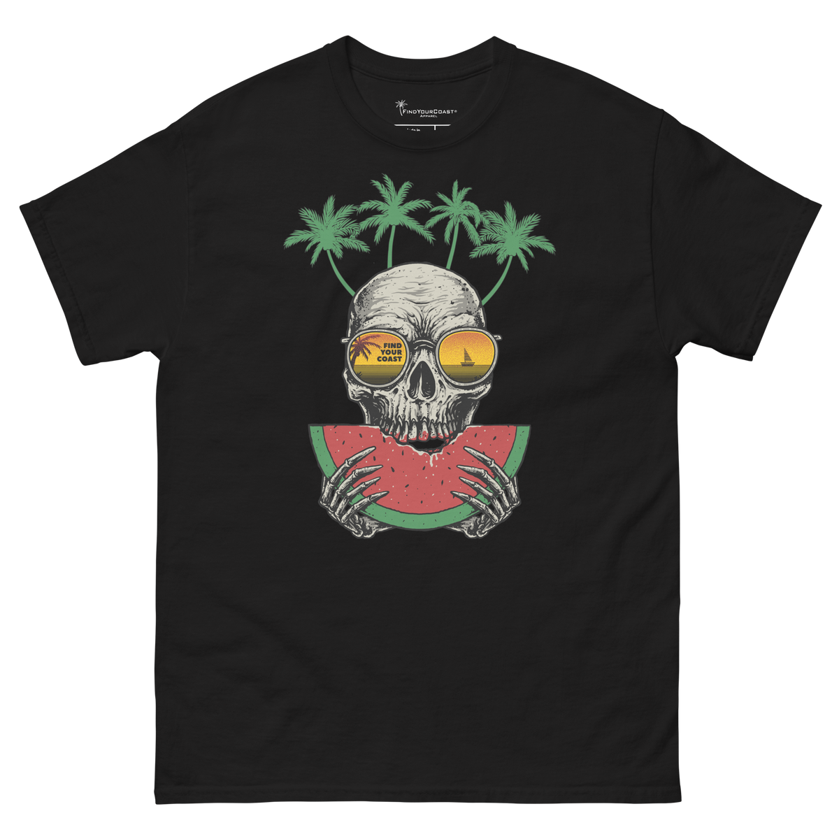 Watermelon Regular Fit Cotton Tees