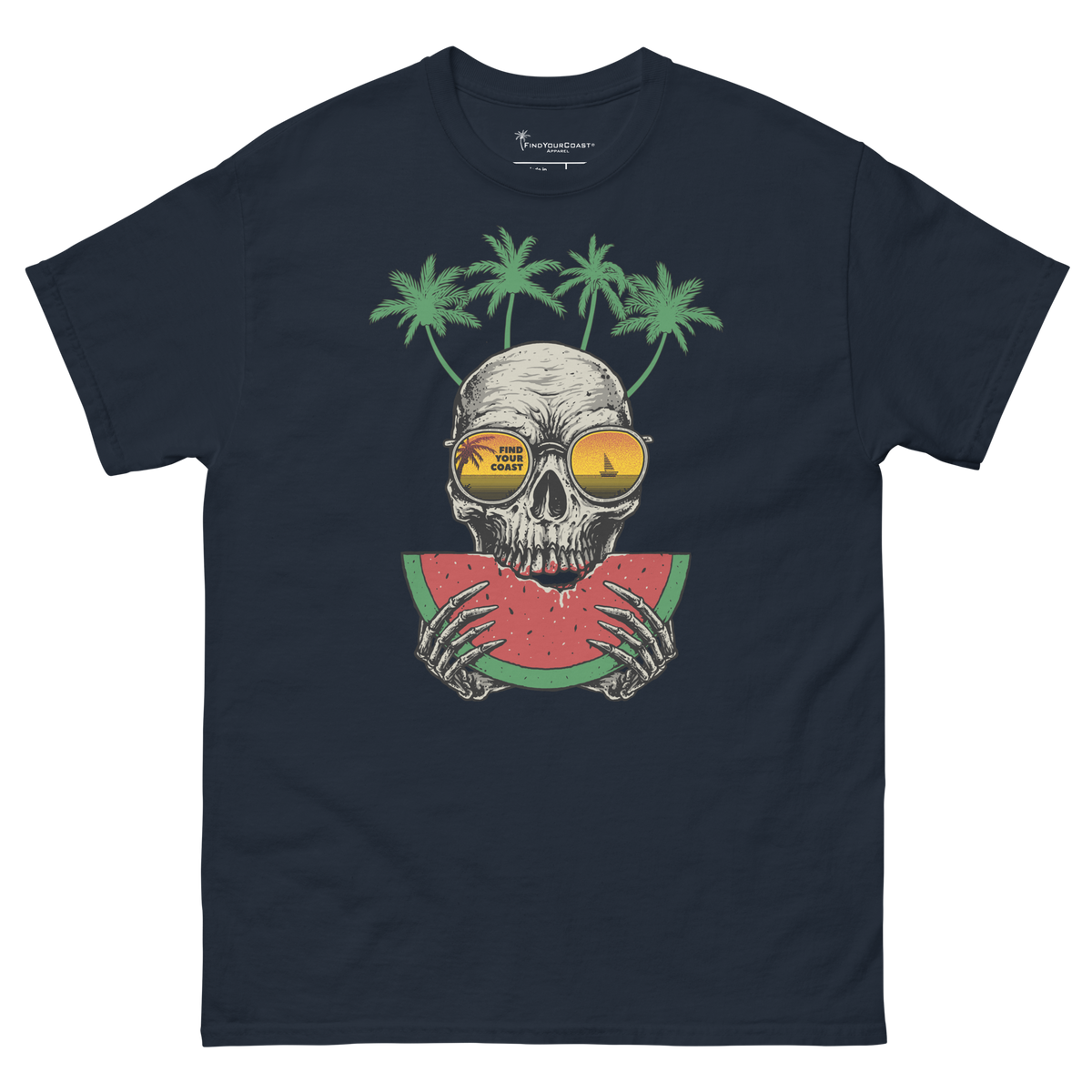 Watermelon Regular Fit Cotton Tees