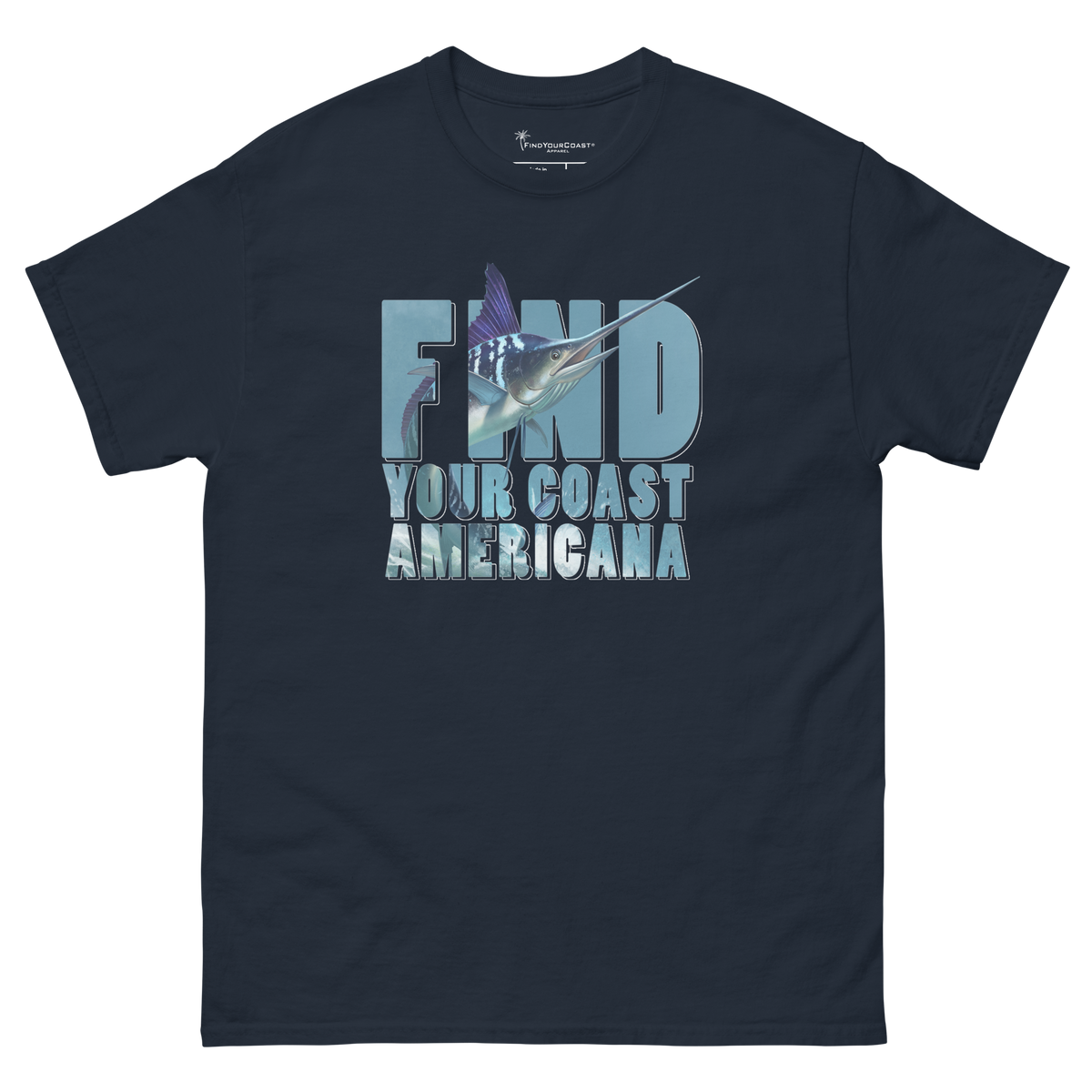 Find Your Coast® Fishing Regular Fit Tee