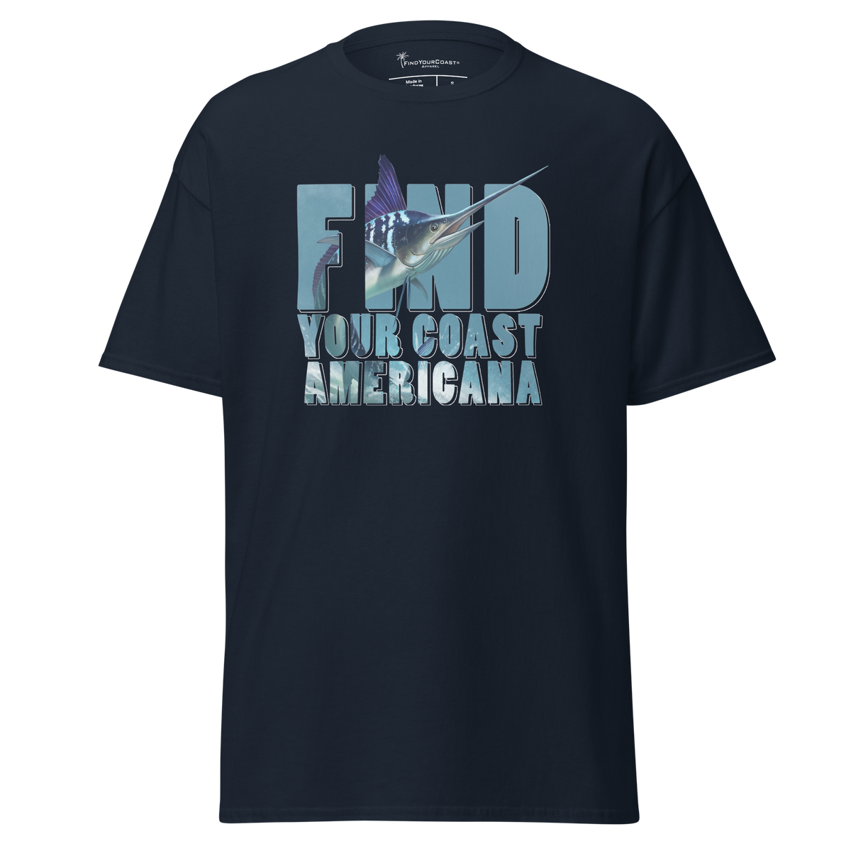 Find Your Coast® Fishing Regular Fit Tee