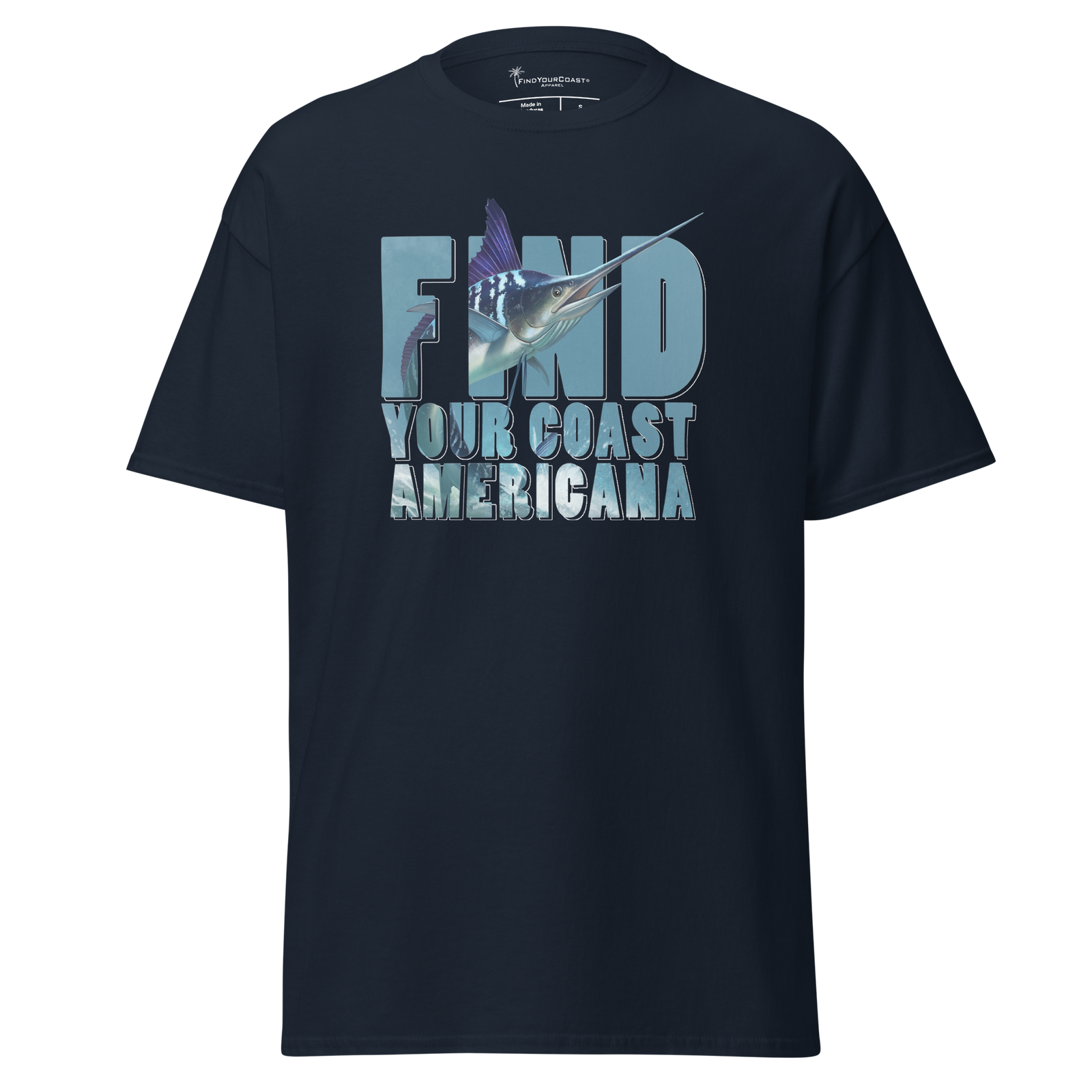 Find Your Coast® Fishing Regular Fit Tee