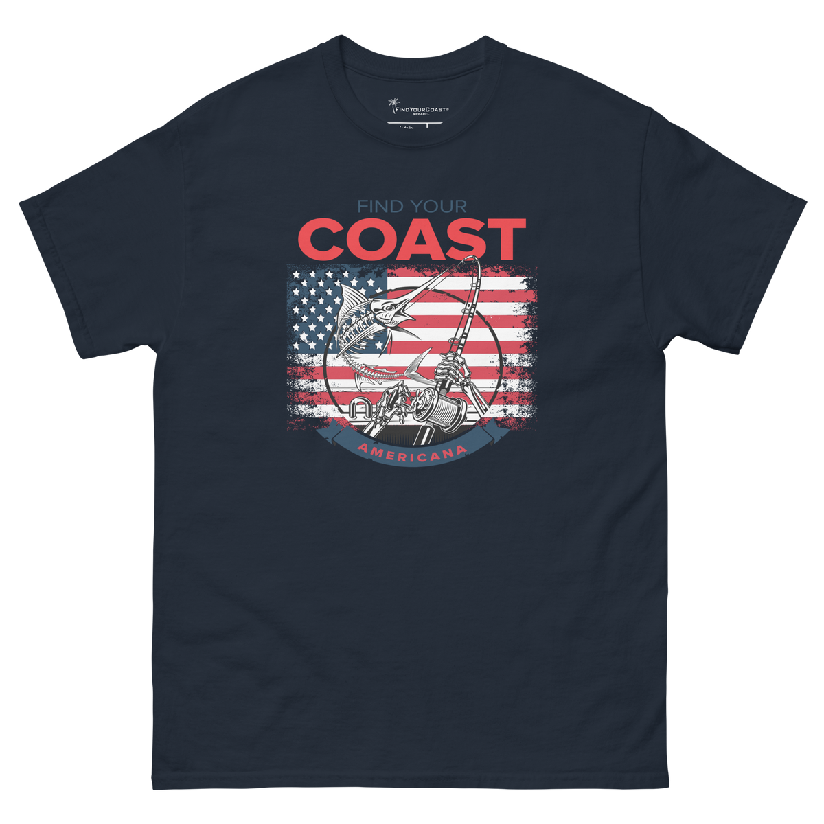 Find Your Coast® Reel Americana Regular Fit Tees