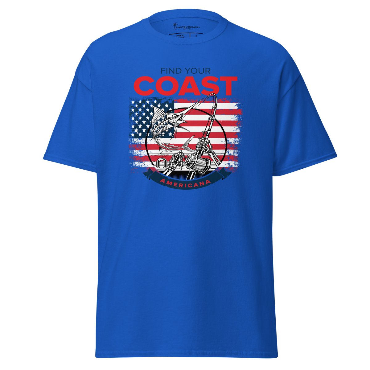 Find Your Coast® Reel Americana Regular Fit Tees