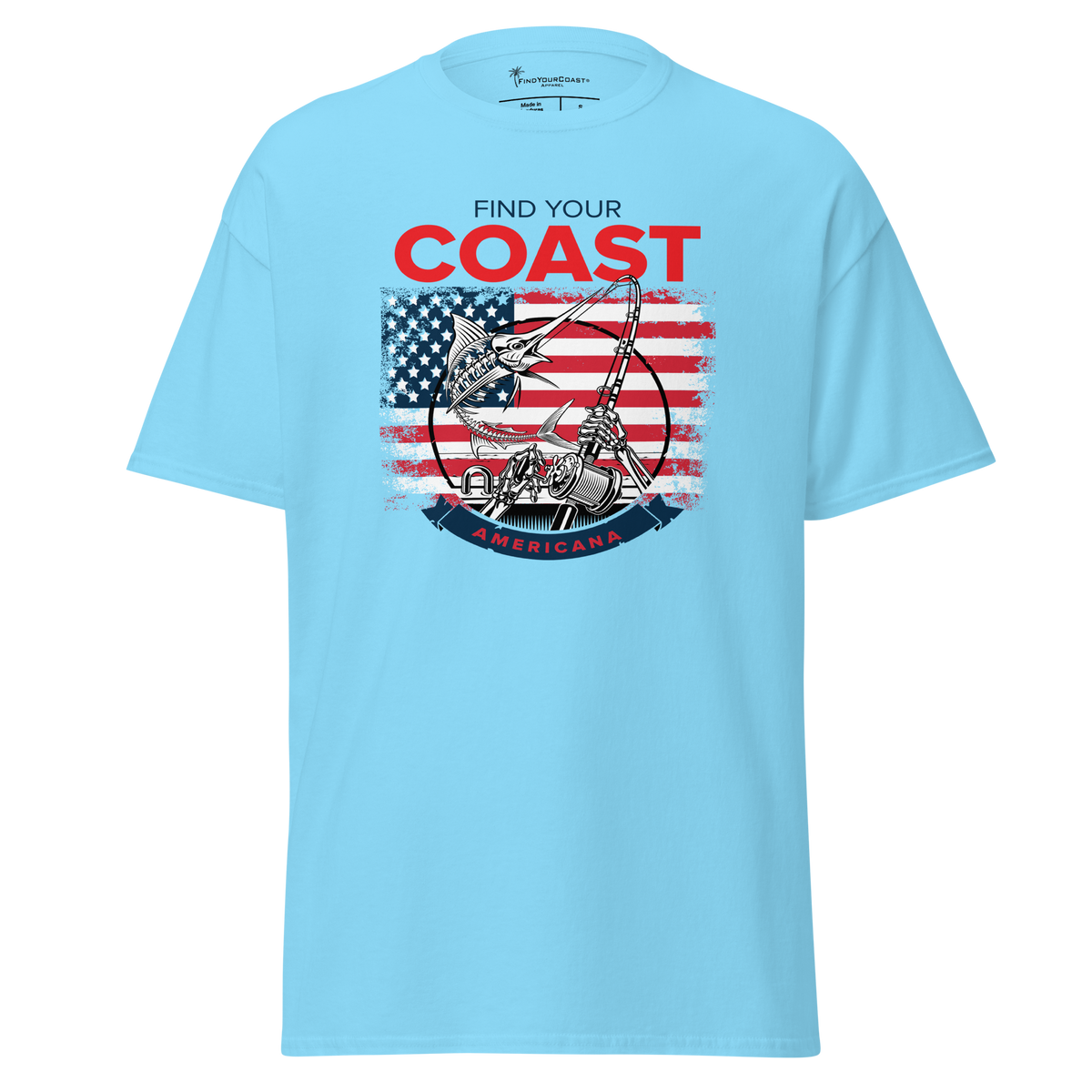 Find Your Coast® Reel Americana Regular Fit Tees