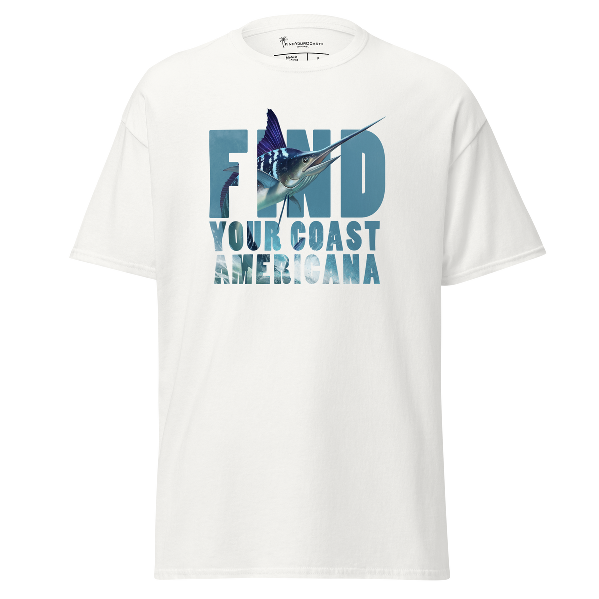 Find Your Coast® Fishing Regular Fit Tee