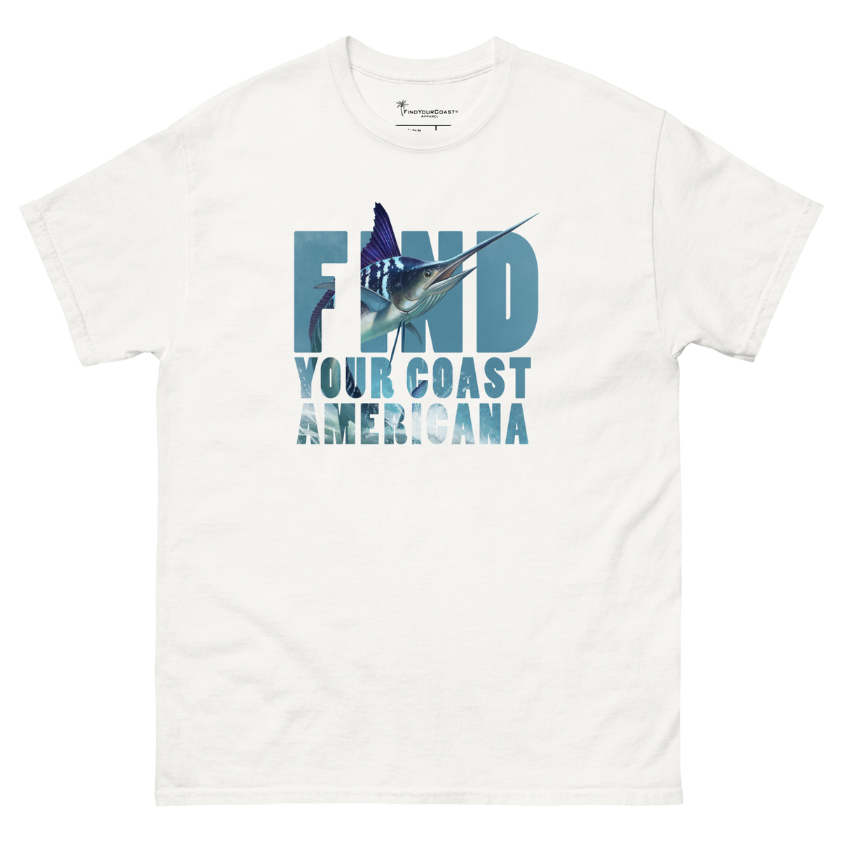 Find Your Coast® Fishing Regular Fit Tee