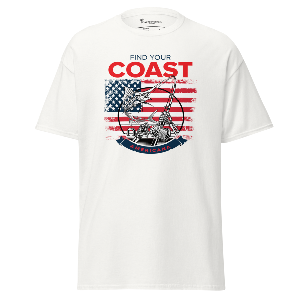 Find Your Coast® Reel Americana Regular Fit Tees