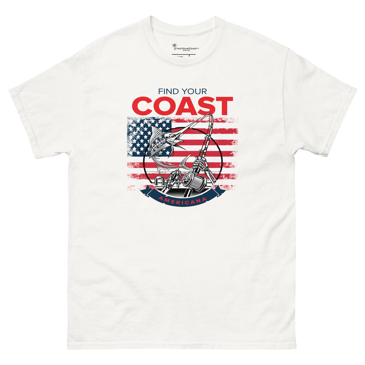 Find Your Coast® Reel Americana Regular Fit Tees