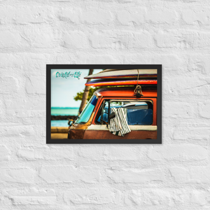 Coastal Life® Van Framed Poster