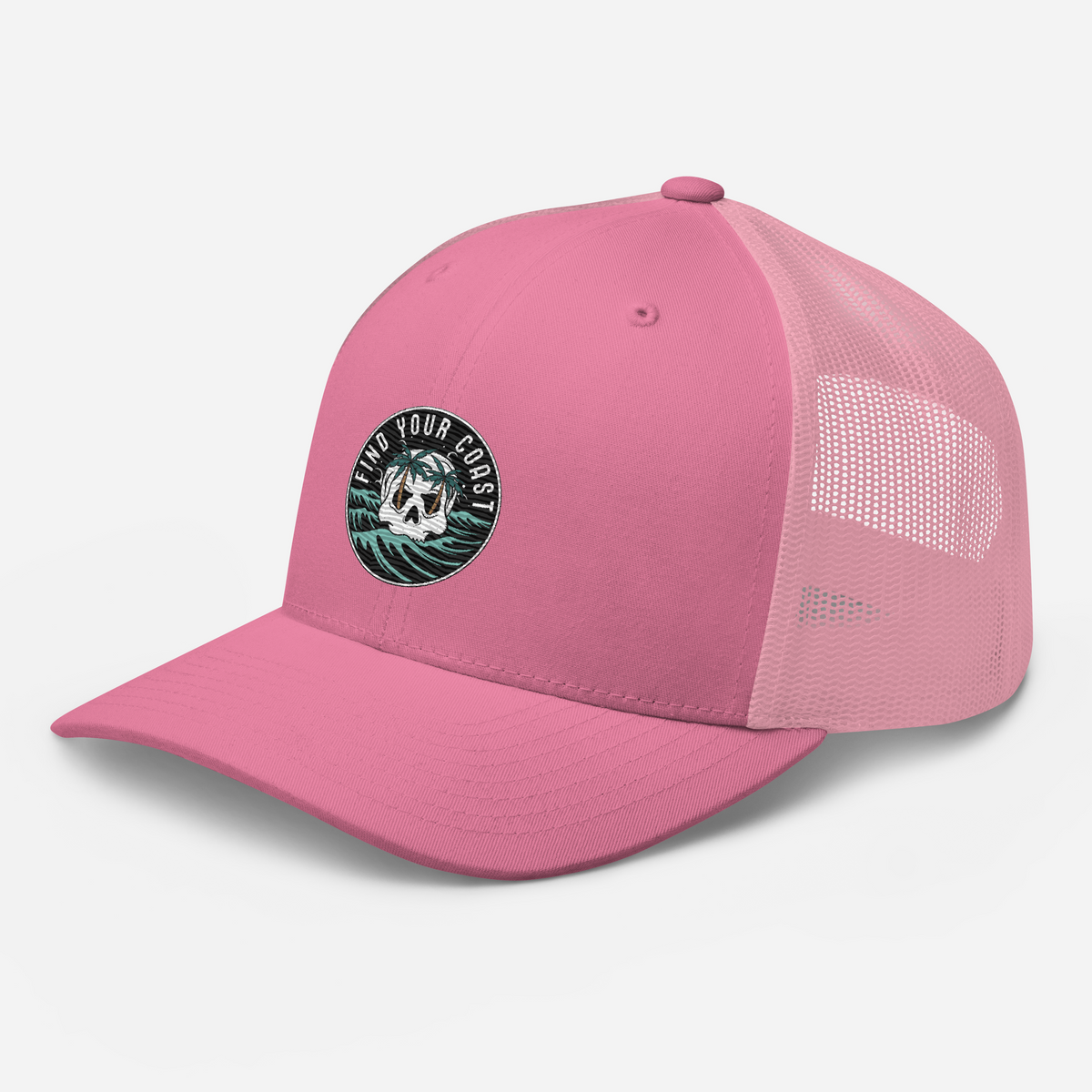 Seaside Beach Mesh Trucker Hat For Men And Women Ideal For