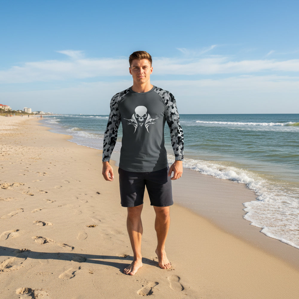 Find Your Coast® Camo Sleeve Rash Guard UPF 50+