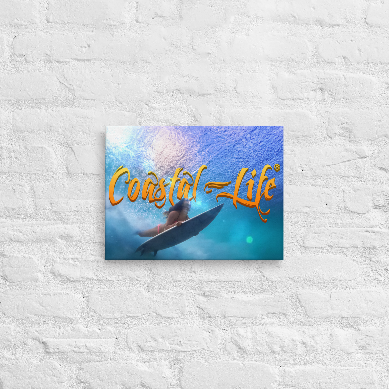 Coastal Life® Surf on Thin Canvas