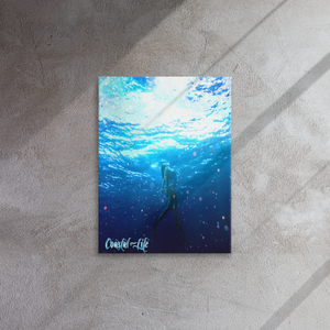 Coastal Life® Blue Ocean on Thin canvas