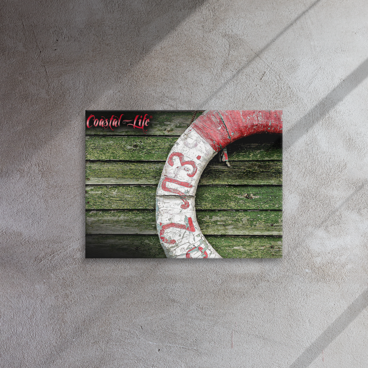 Coastal Life® Life Ring Thin Canvas (Includes Digital Download Option)
