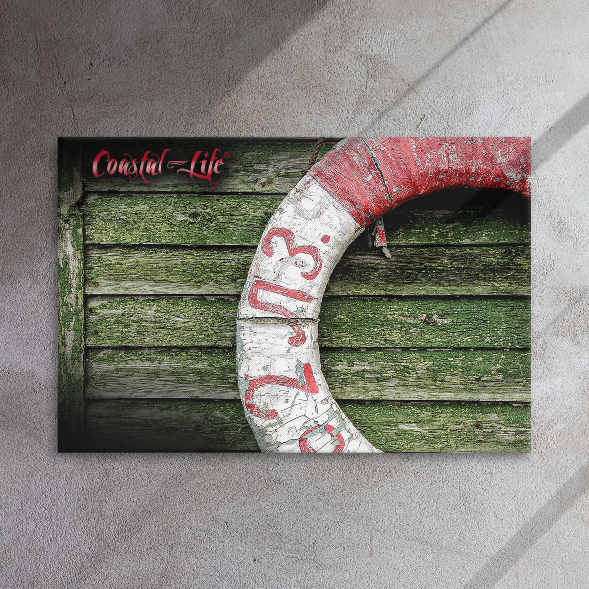 Coastal Life® Life Ring Thin Canvas (Includes Digital Download Option)