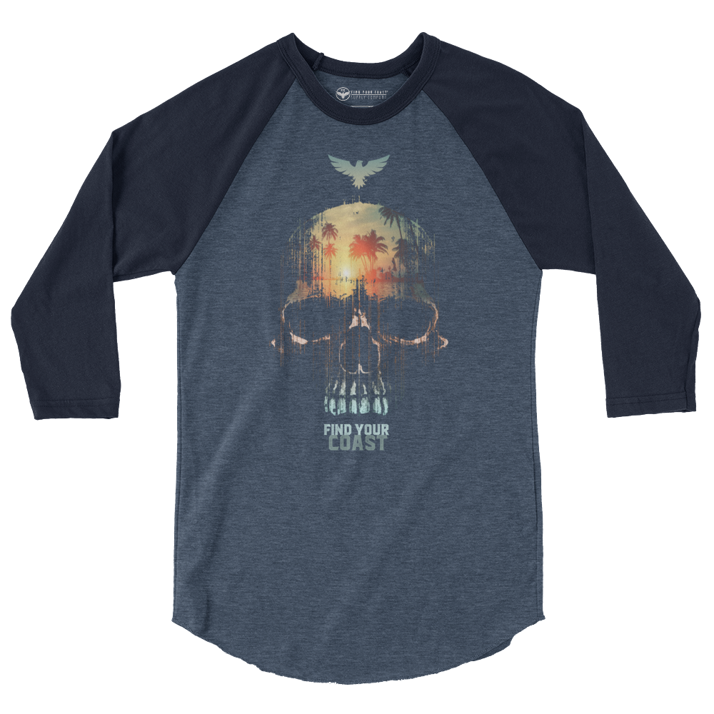 Paradise Found 3/4 Sleeve Raglan Shirts