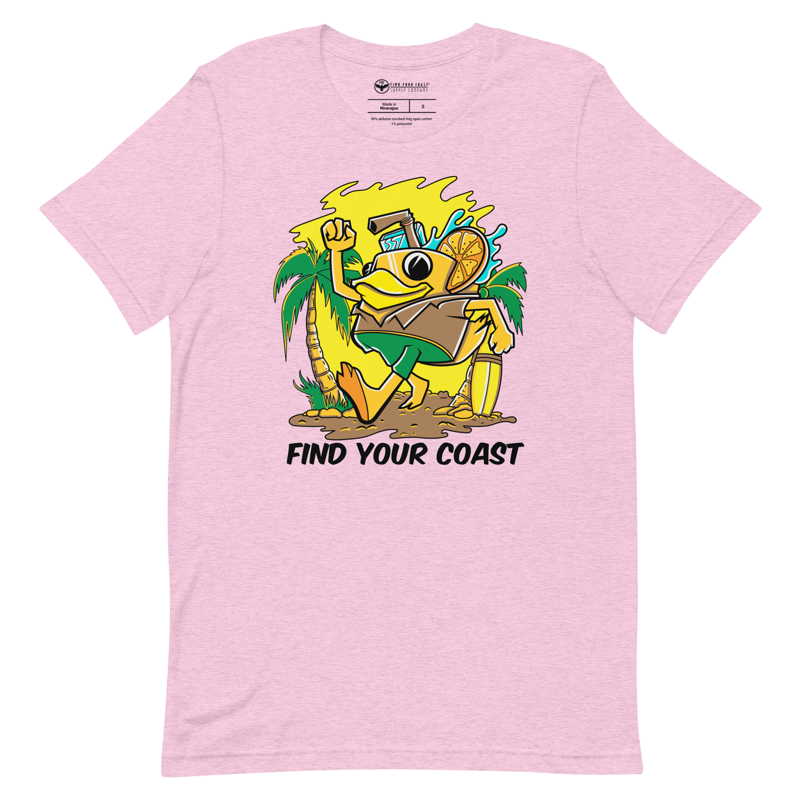 Beach Party Heather Blend Tee Shirts