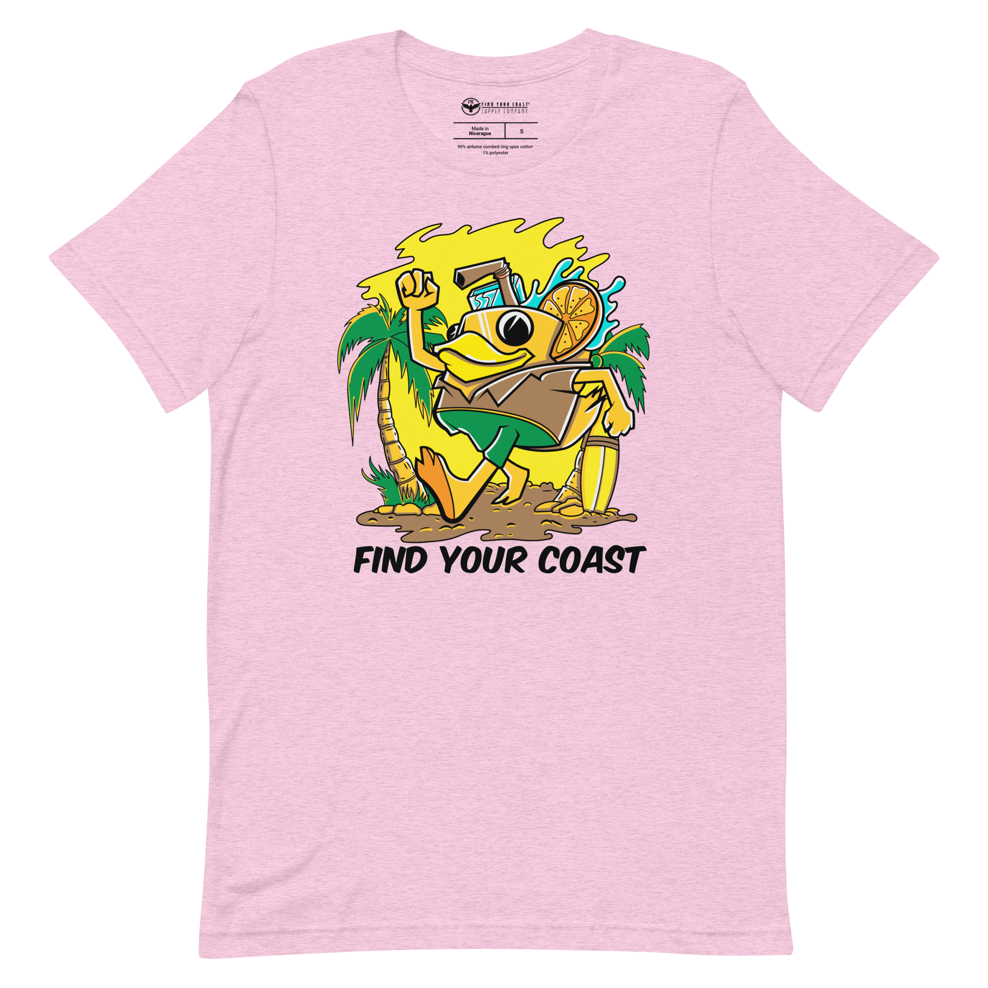 Beach Party Heather Blend Tee Shirts