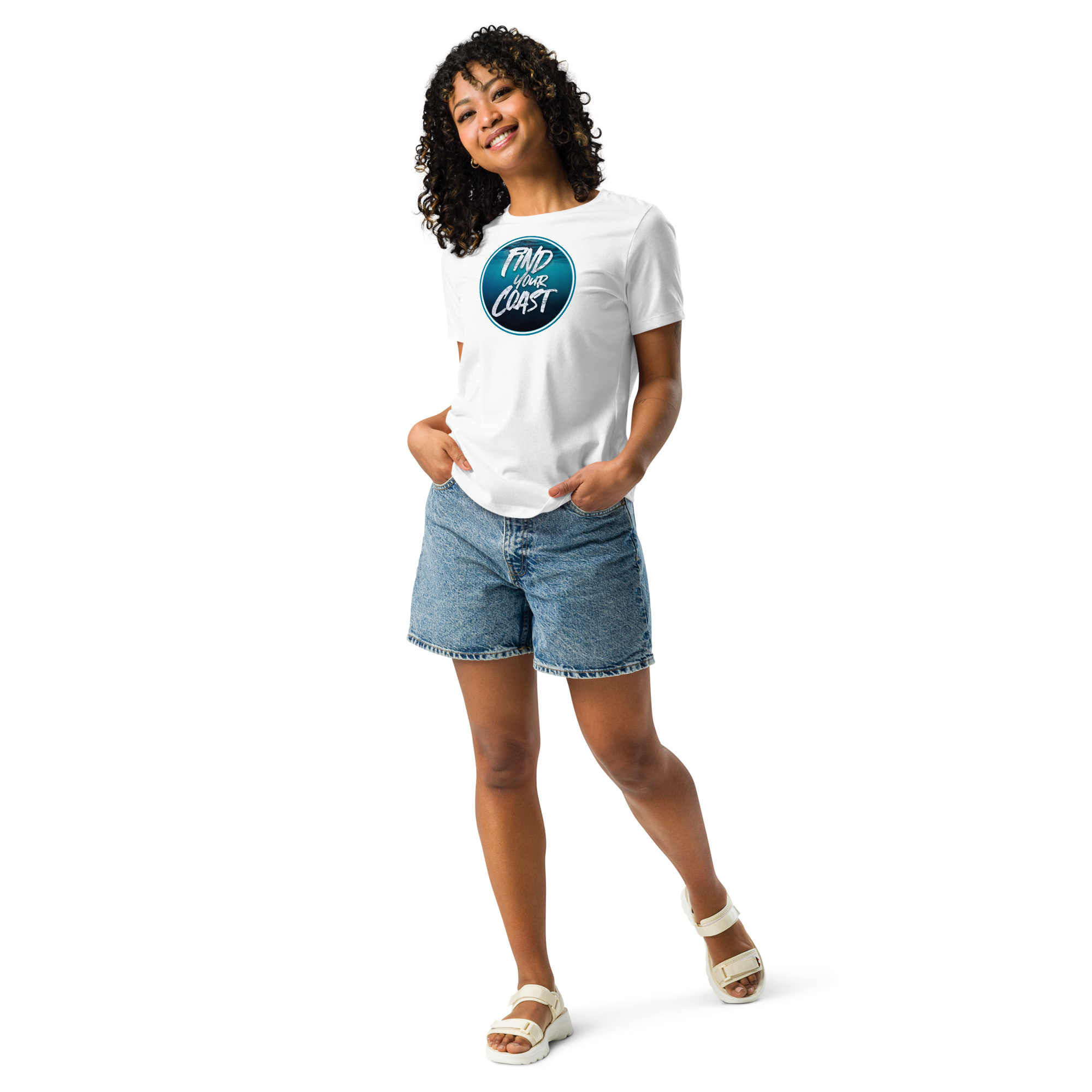 Women's Find Your Coast Relaxed Tee Shirts