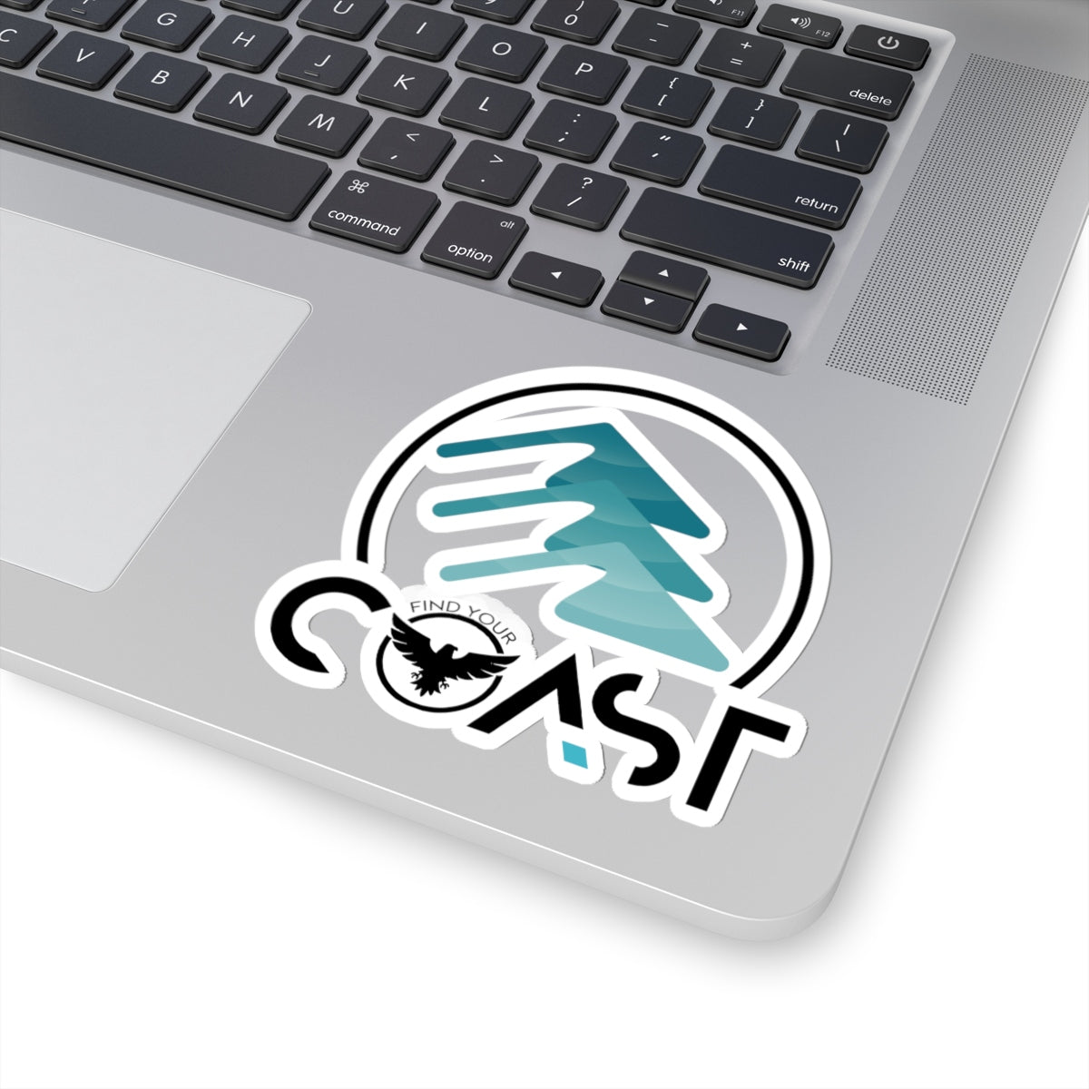 FYC Kiss-Cut Mountains to Coast Stickers FIND YOUR COAST  CO