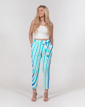 Women's Wave Places Belted Tapered Pants FIND YOUR COAST  CO