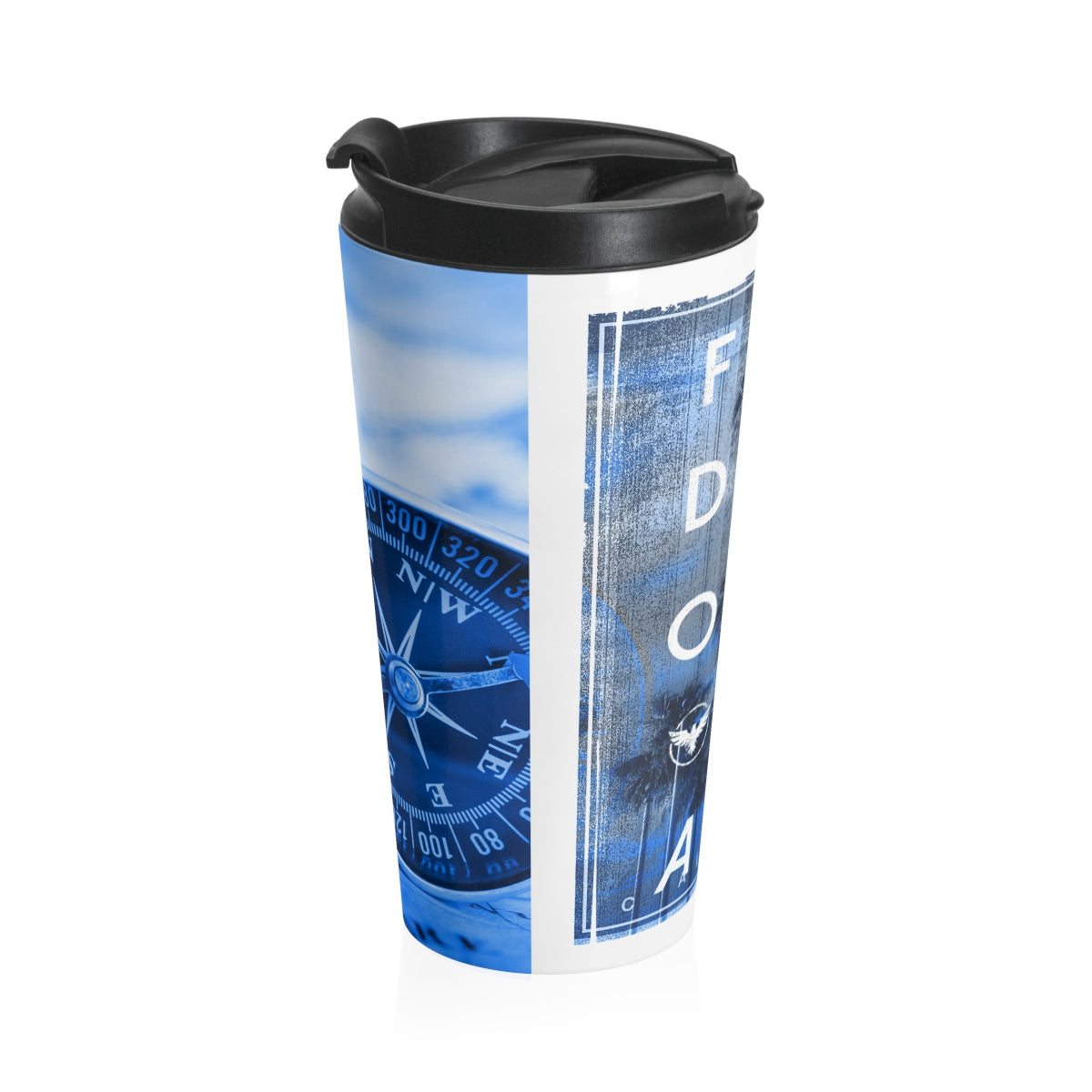 Explorer DNA Stainless Steel Travel Mug FIND YOUR COAST  CO