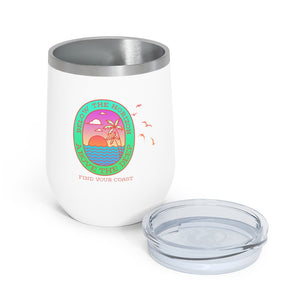 Below the Horizon FYC 12oz Insulated Wine Tumbler FIND YOUR COAST  CO