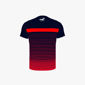 Men's FYC Navy Striped Sport Shirt FIND YOUR COAST  CO