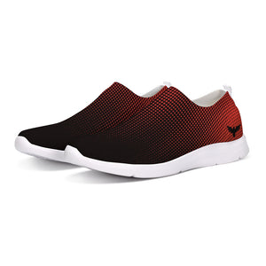 Men's Lightweight Athletic Red Hyper Drive Flyknit Slip-On Shoes FIND YOUR COAST  CO