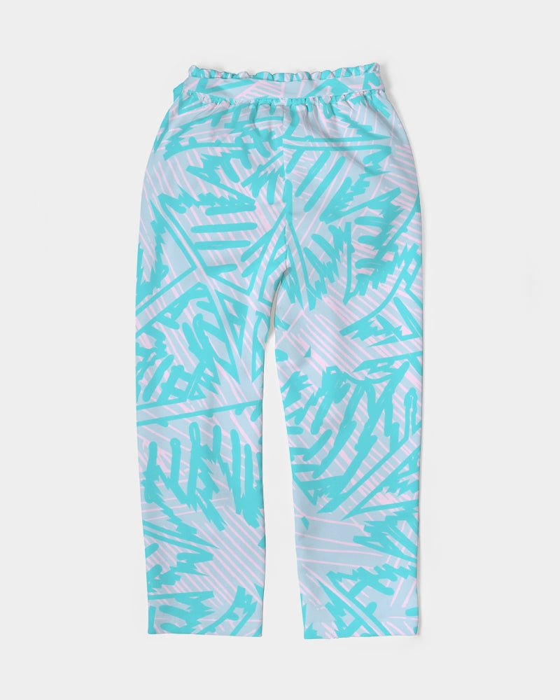 Women's Palm Caye Belted Tapered Pants FIND YOUR COAST  CO