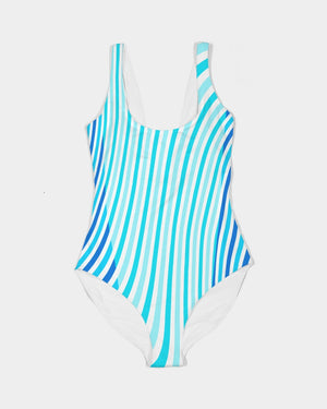 Women's Wave Places Padded UPF 50 One-Piece Swimsuit FIND YOUR COAST  CO