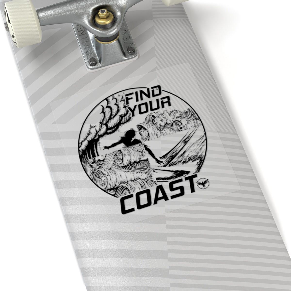 FYC Hiptitude Square Cut Durable Indoor/Outdoor Stickers FIND YOUR COAST  CO