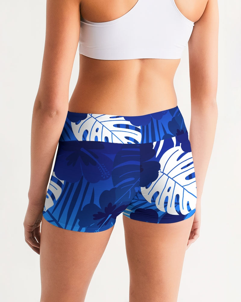 Women's Active Comfort Cayman Mid-Rise Yoga Shorts FIND YOUR COAST  CO