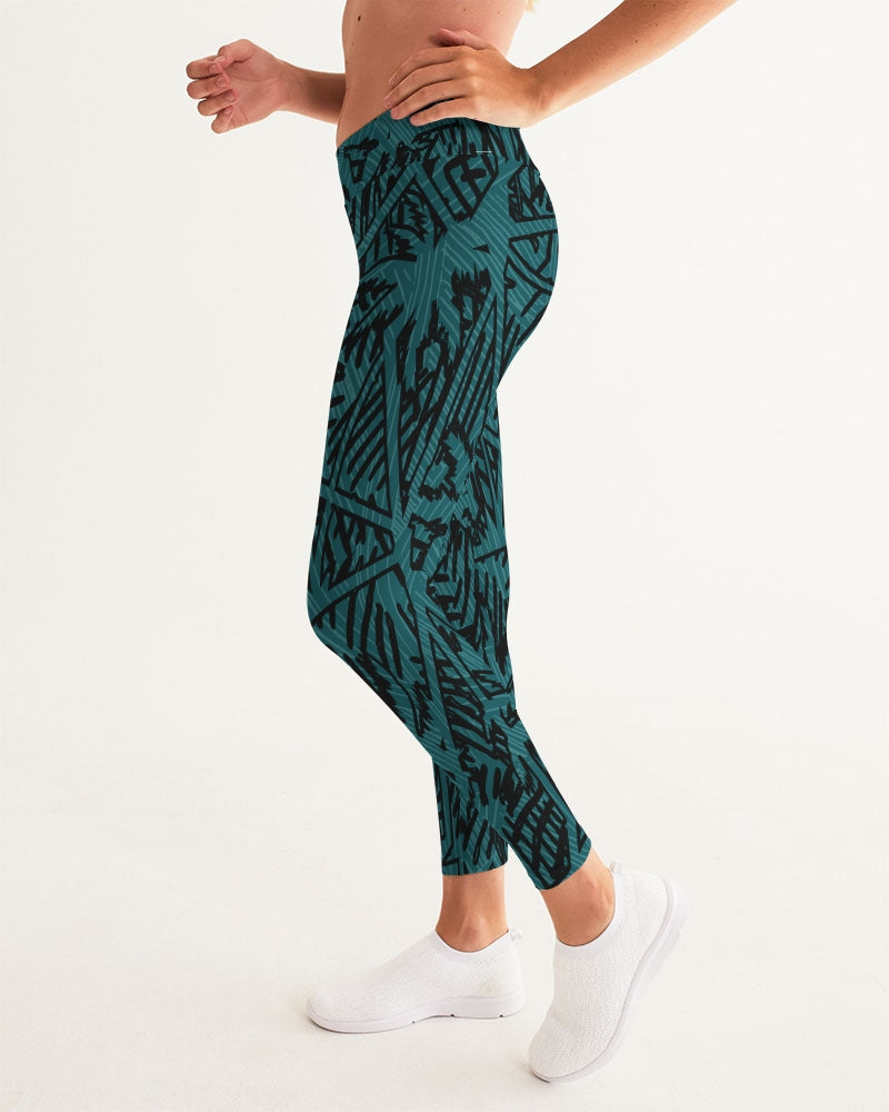 Women's Active Comfort Palm Caye II Sport Yoga Pant FIND YOUR COAST  CO