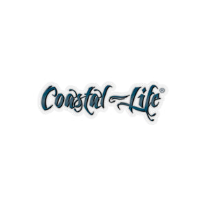 FYC's Coastal Life Kiss-Cut Durable Stickers w/Transparent Background FIND YOUR COAST  CO