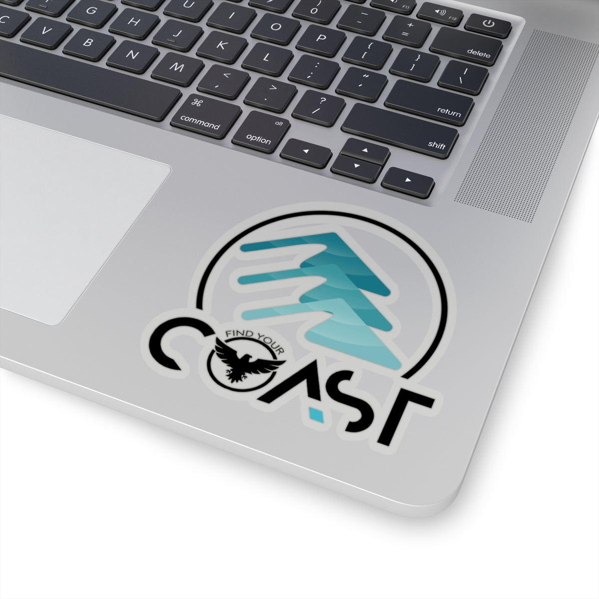 FYC Kiss-Cut Mountains to Coast Stickers FIND YOUR COAST  CO