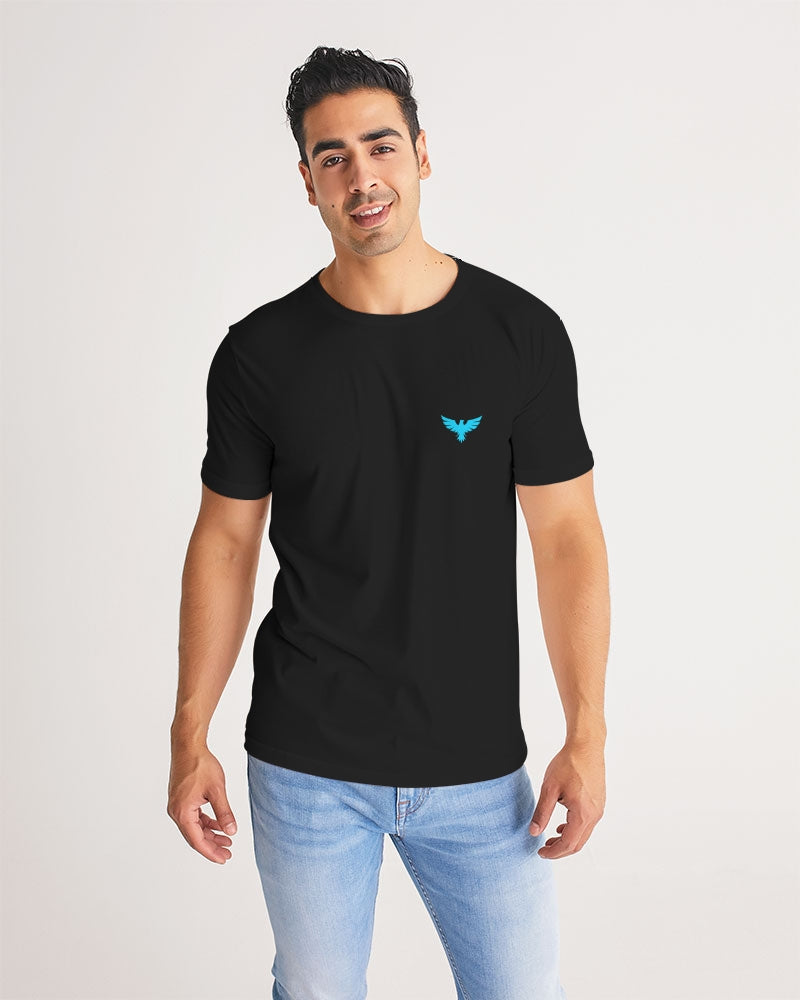 Men's Harvard Stripe Performance Black Crewneck Shirt FIND YOUR COAST  CO