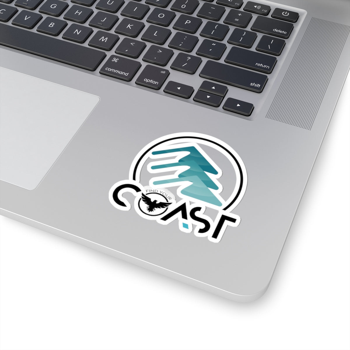 FYC Kiss-Cut Mountains to Coast Stickers FIND YOUR COAST  CO