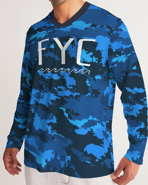 Men's FYC Ocean Camo On The Water Fishing Jersey FIND YOUR COAST  CO