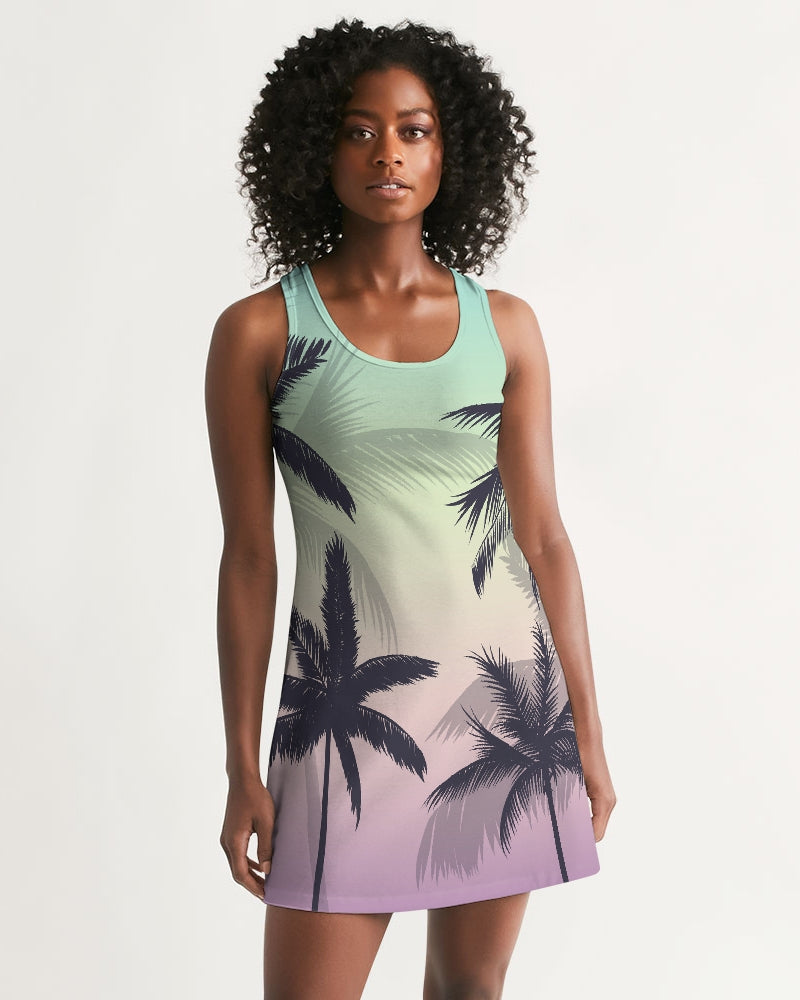 Find Your Coast Summer Casual Racerback Dress XXL