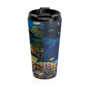 Ocean Life Stainless Steel Travel Mug FIND YOUR COAST  CO