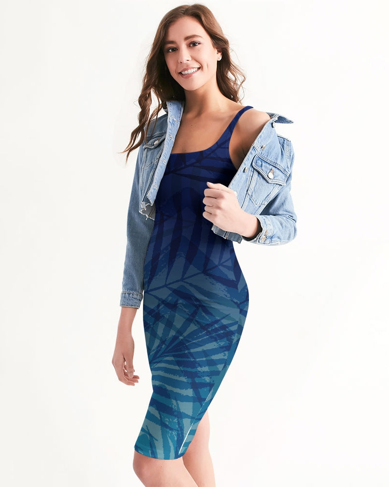 Find Your Coast 5 o'clock Midi Bodycon Casual Dress XL