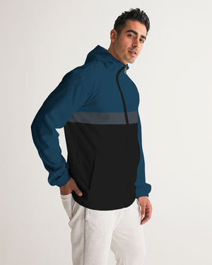 Men's FYC Lightweight Hooded Windbreaker Water Resistant Jacket FIND YOUR COAST  CO
